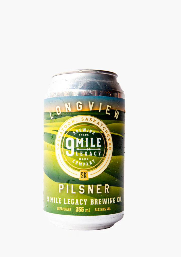 9 Mile Longview Pilsner - 4x473ML