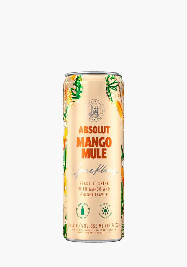 Absolut Mango Mule - 4 x 355 ML