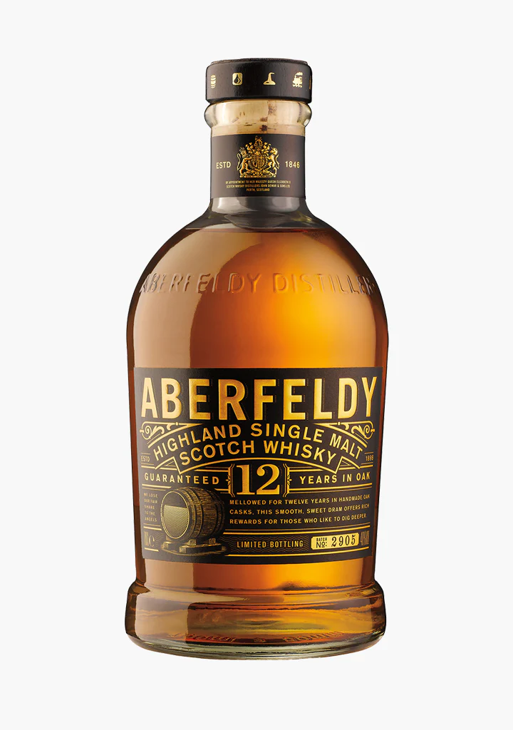 Aberfeldy 12 Year Old Highland Single Malt Scotch Whisky