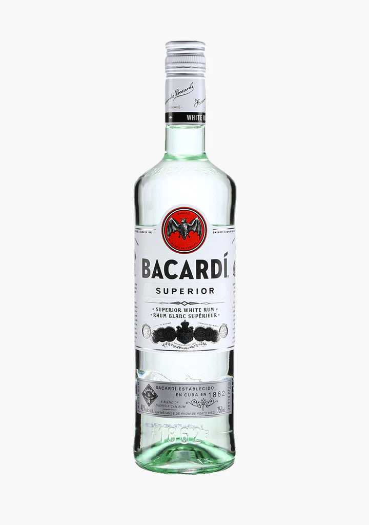 Bacardi White Rum - 750mL