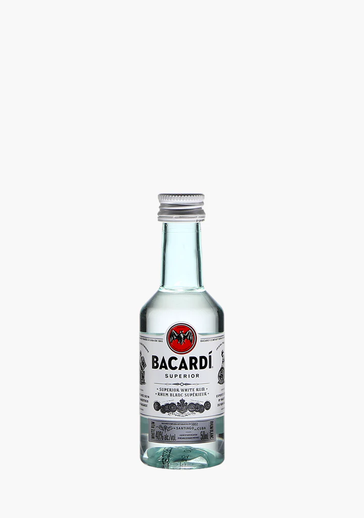 Bacardi White Rum 50ml