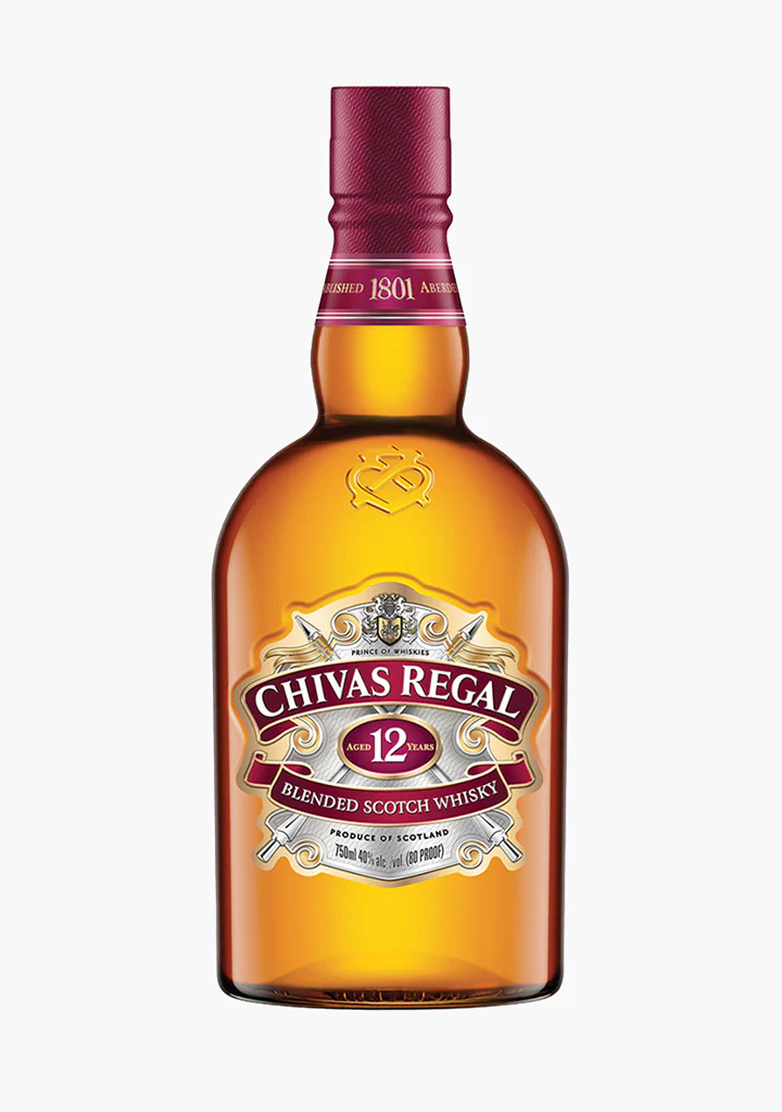 Chivas Regal 12 Year Old Blended Scotch Whisky