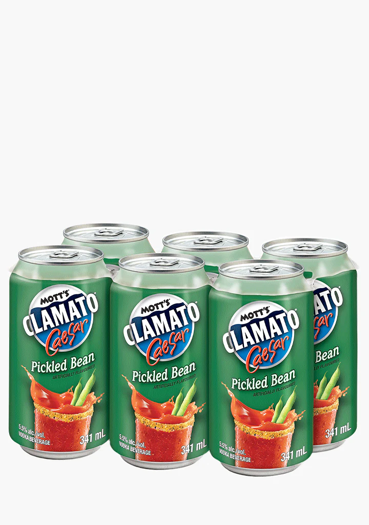 Mott's Clamato 'Pickled Bean' Caesar - 6x341 mL
