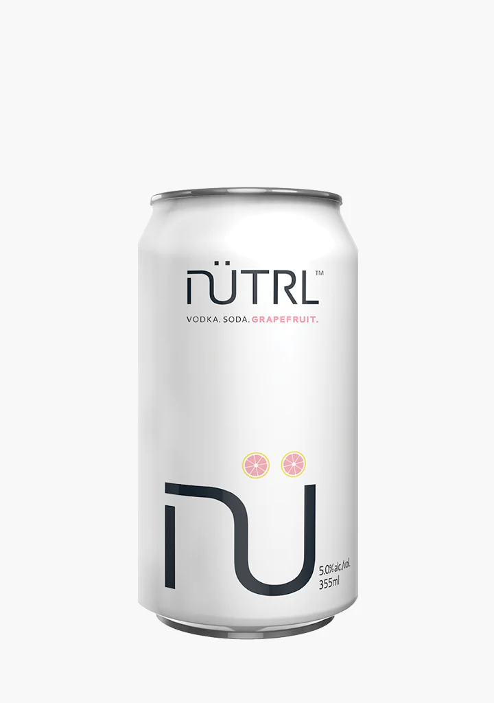 Nutrl Vodka Soda Grapefruit - 6 x 355ML