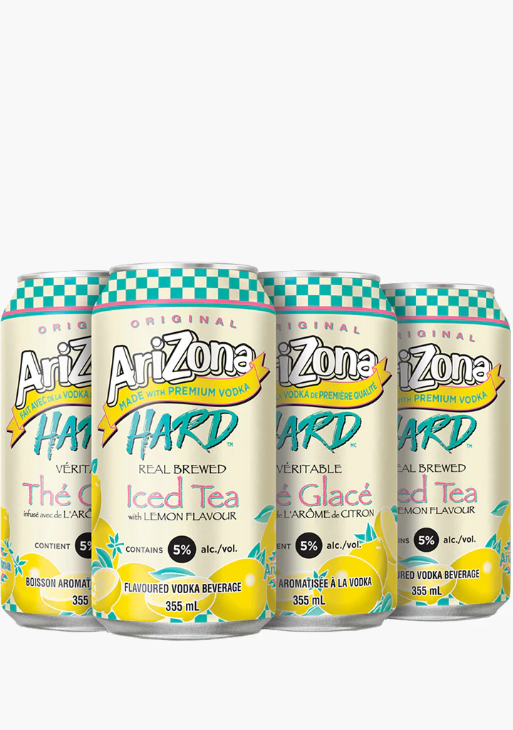 AriZona Hard Lemon Iced Tea - 12x355ML