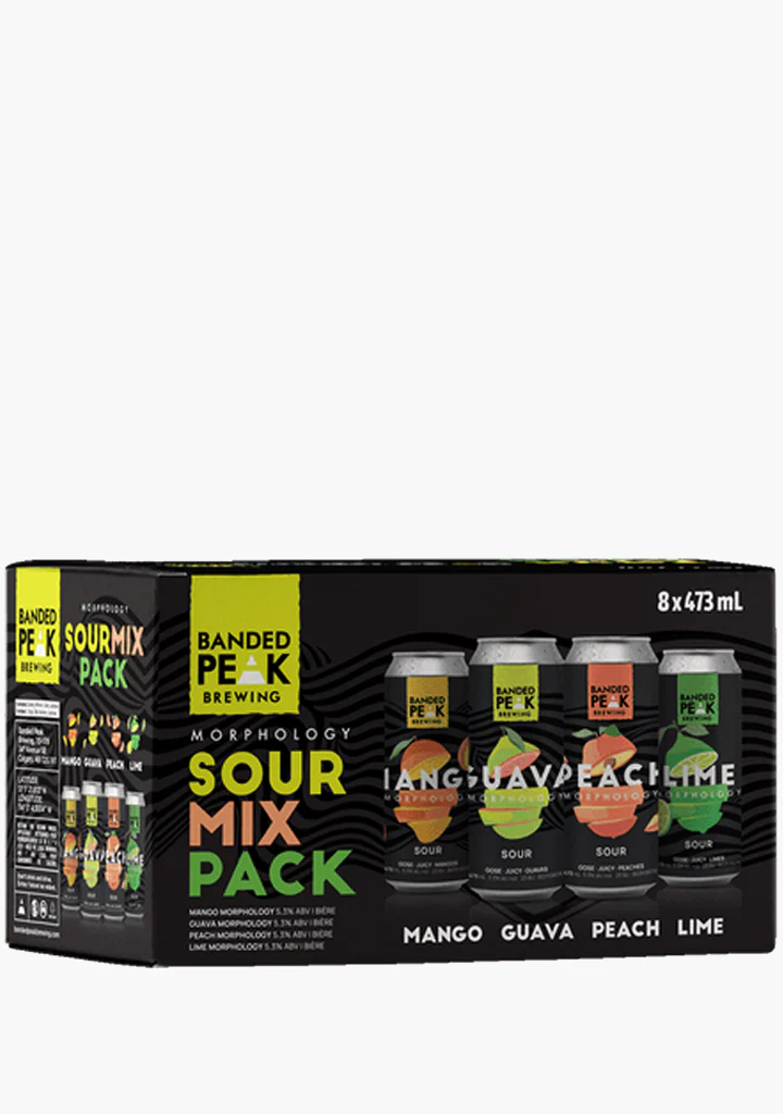 Banded Peak Morphology Sour Mix Pack - 8x473ML
