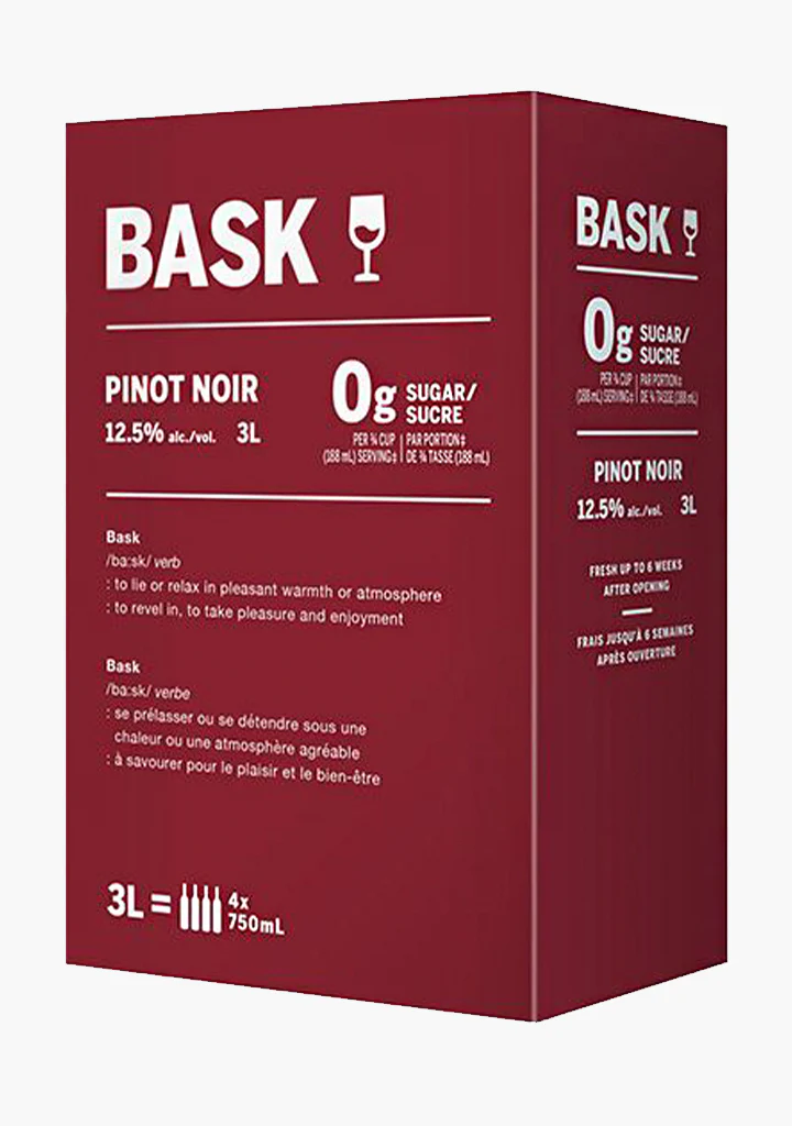Bask Pinot Noir - 3.0L