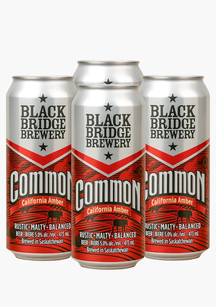 Black Bridge Common Amber - 4x473ML