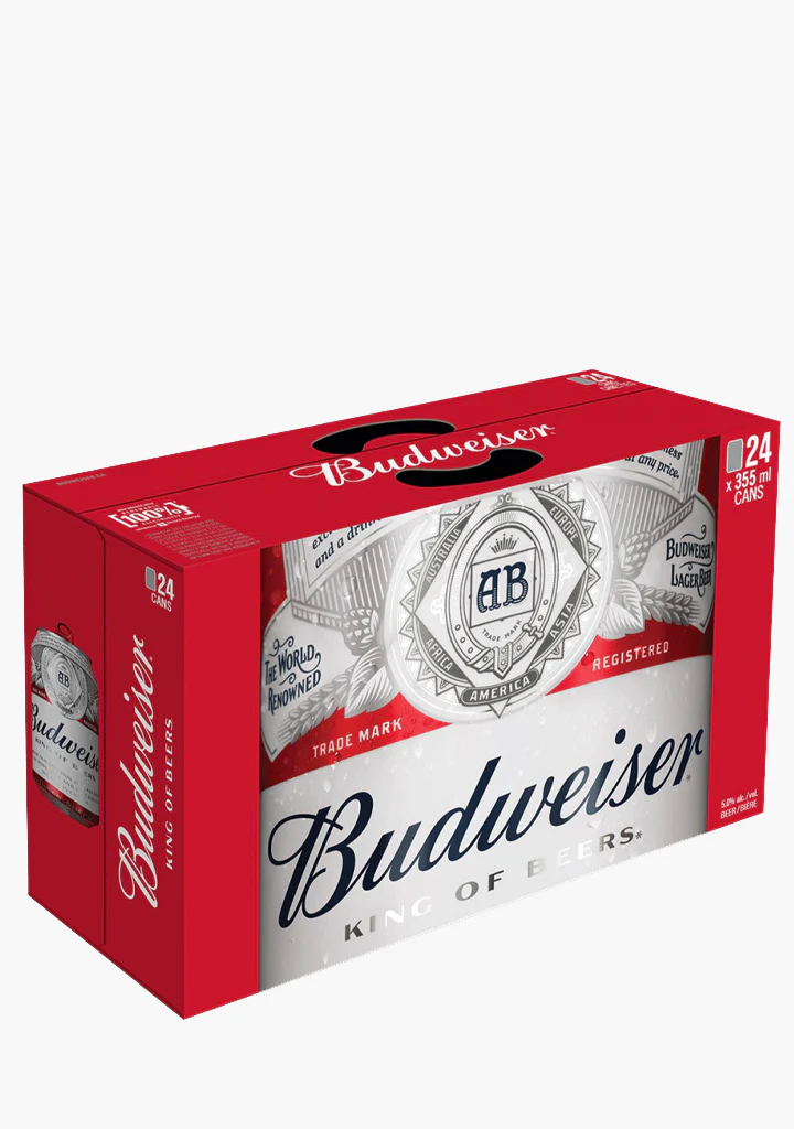 Budweiser Cans - 24x355mL