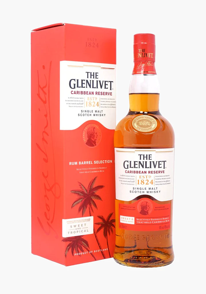 Glenlivet 'Caribbean Reserve' Single Malt Scotch Whisky