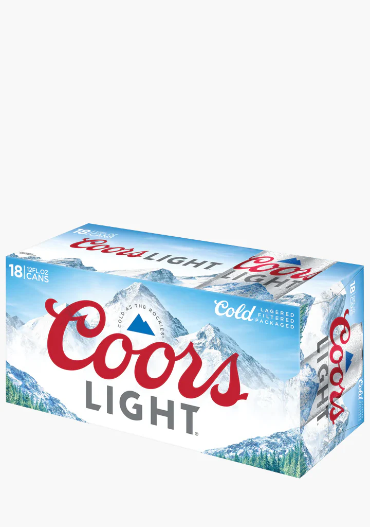 Coors Light Cans - 18x355ML