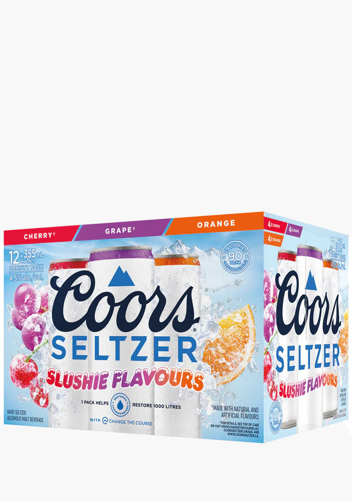 Coors Seltzer Slushie Mixer - 12x355mL