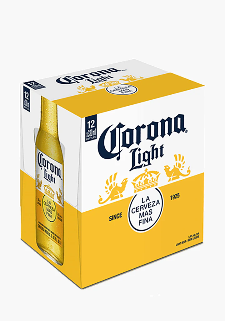 Corona Light Cans - 12x355ML