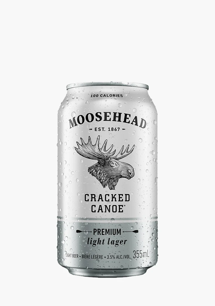 Moosehead 'Cracked Canoe' Light Lager - 15 X 355ML