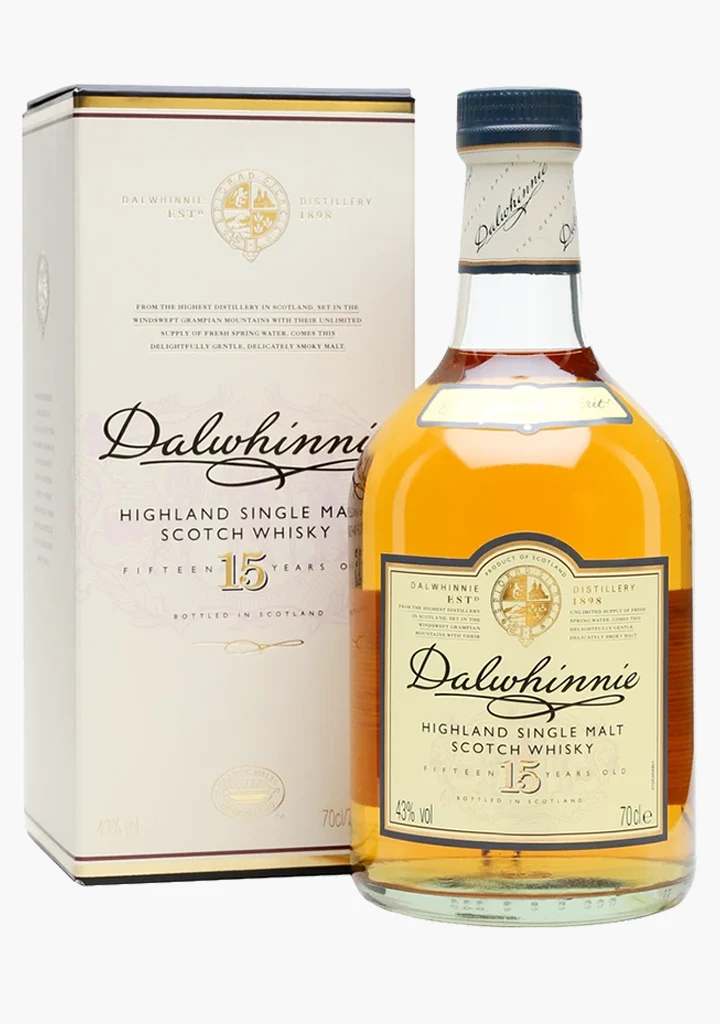 Dalwhinnie 15 Year Old Highland Single Malt Scotch Whisky