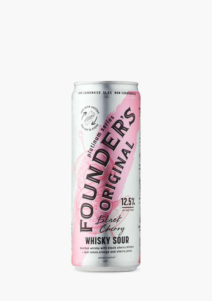Founders Original Black Cherry Whiskey Sour - 4x355ML
