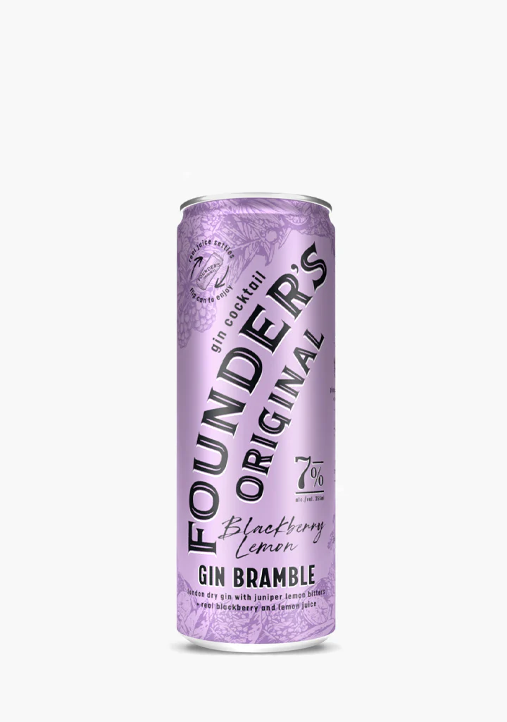 Founder's Original Gin Bramble - 4x355ML