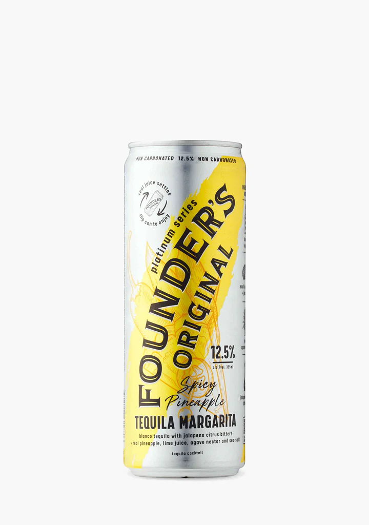 Founder's Spicy Pineapple Margarita -4x355ML