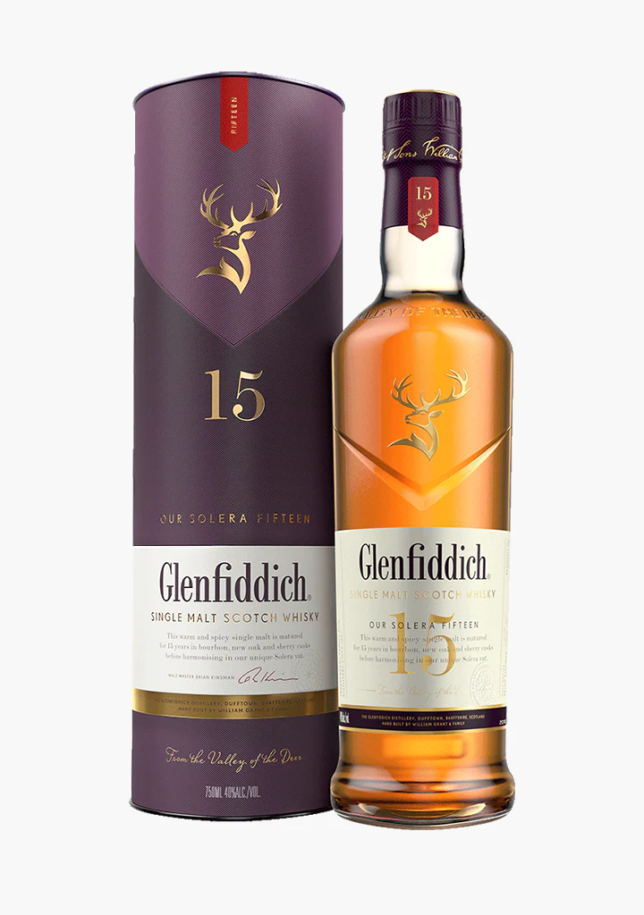 Glenfiddich Solera 15 Year Old Single Malt Scotch Whisky