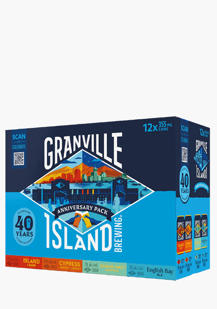 Granville Island 40th Anniversary Pack - 12x355ML