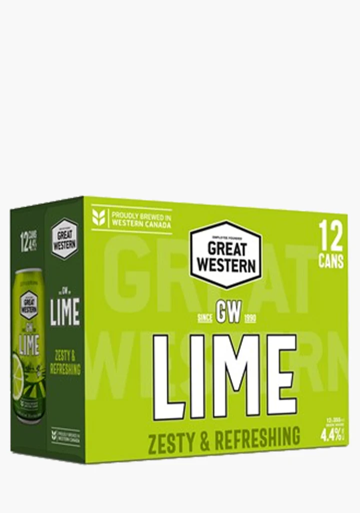 Great Western Lime - 12x355ML