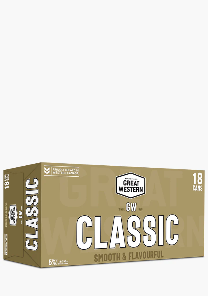 Great Western Classic Cans - 18x355ML
