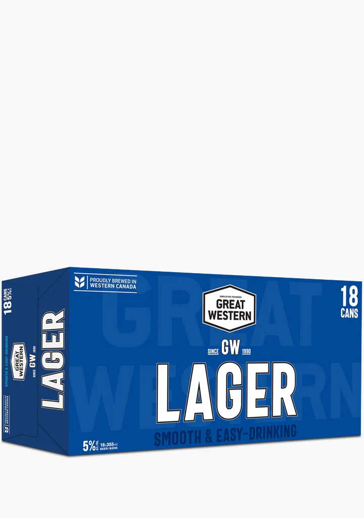 Great Western Lager 18x355ML