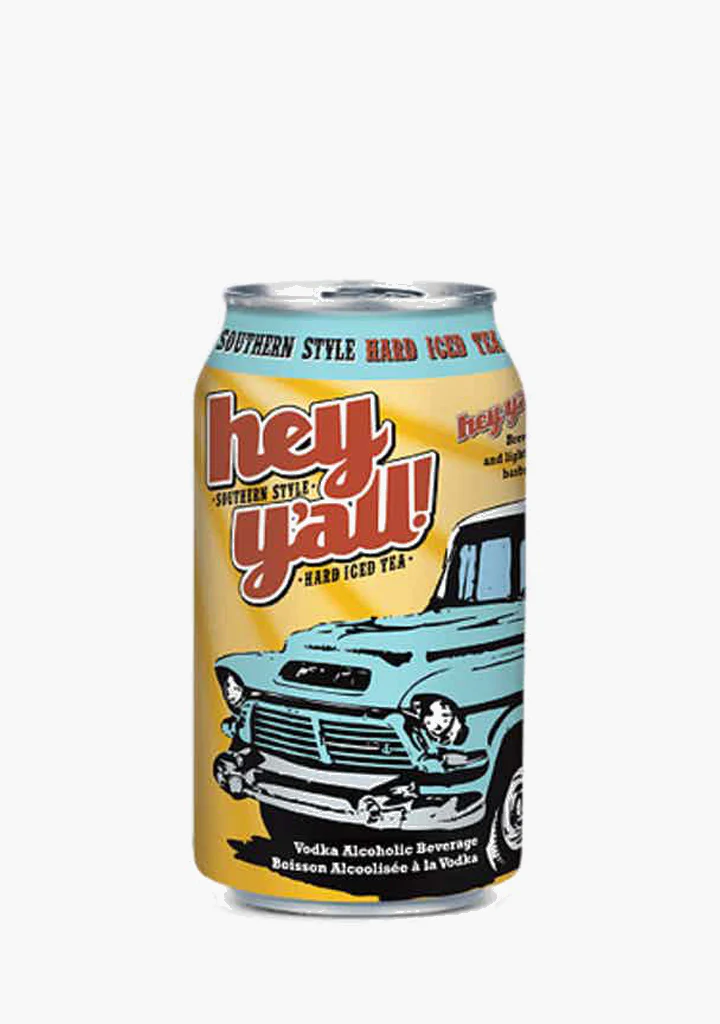 Hey Y'all Southern Style Hard Ice Tea - 6x341ML