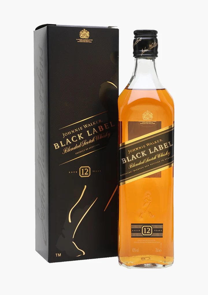 Johnnie Walker 'Black Label' Blended Scotch Whisky