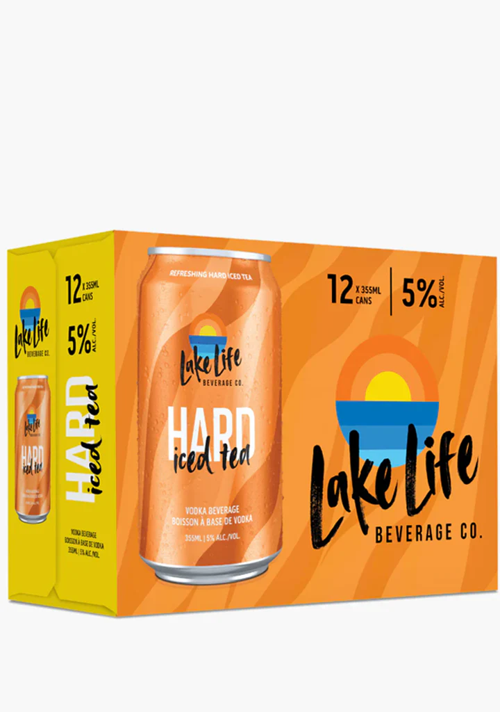 Lake Life Hard Ice Tea - 12x355ML