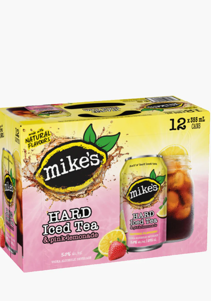 Mike's Hard Ice Tea & Pink Lemonade - 12x355ML