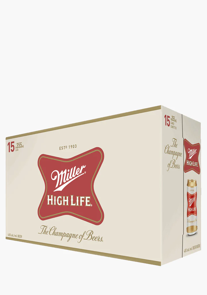 Miller High Life - 15x355ML