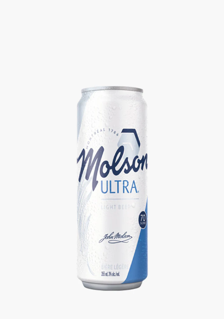 Molson Ultra Cans - 24x355ML