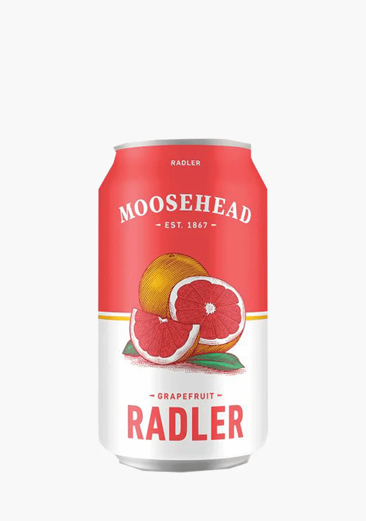 Moosehead Grapefruit Radler Can - 12x355ML