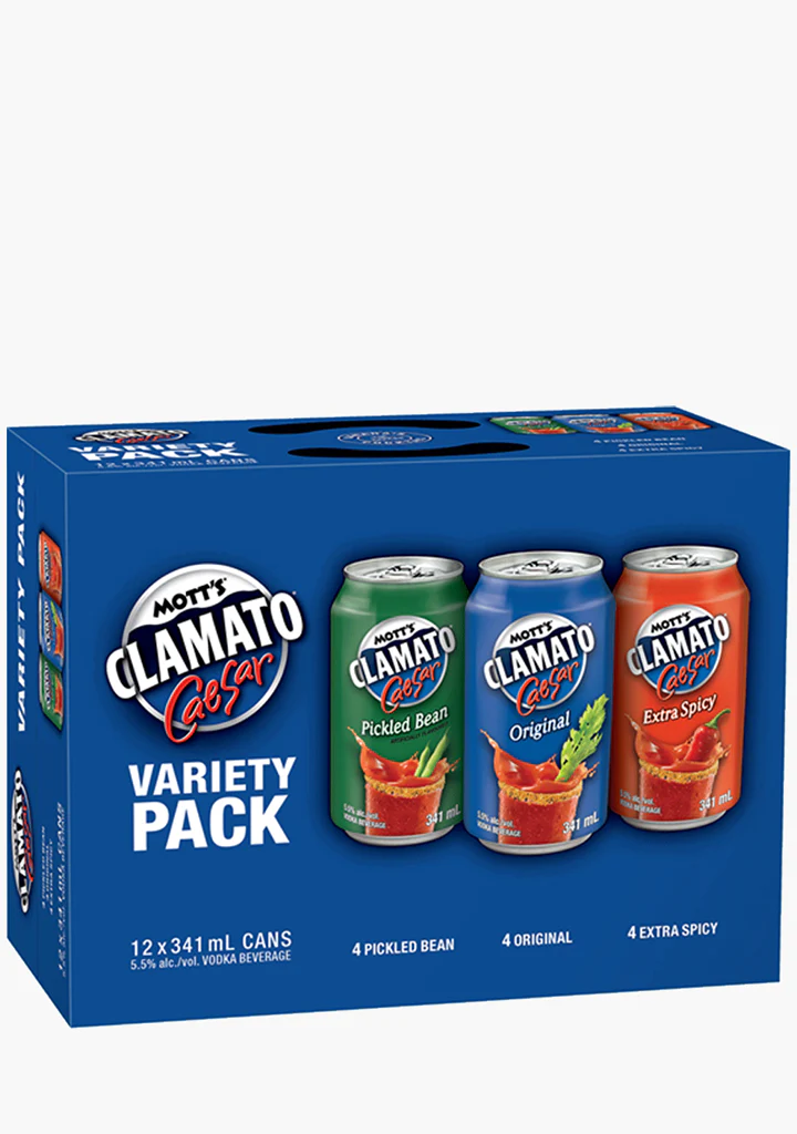 Mott's Caesar Variety Pack - 12x341ML
