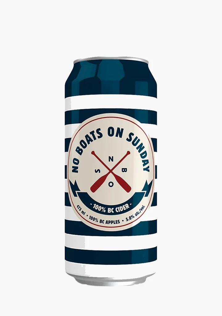 No Boats on Sunday Cider - 4 x 473ML