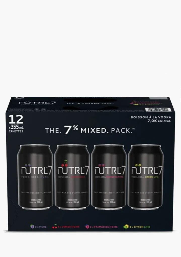 Nutrl 7% Berry Mix Pack - 12x355ML
