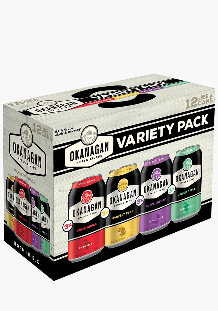 Okanagan Cider Mixed Pack - 12x355ML