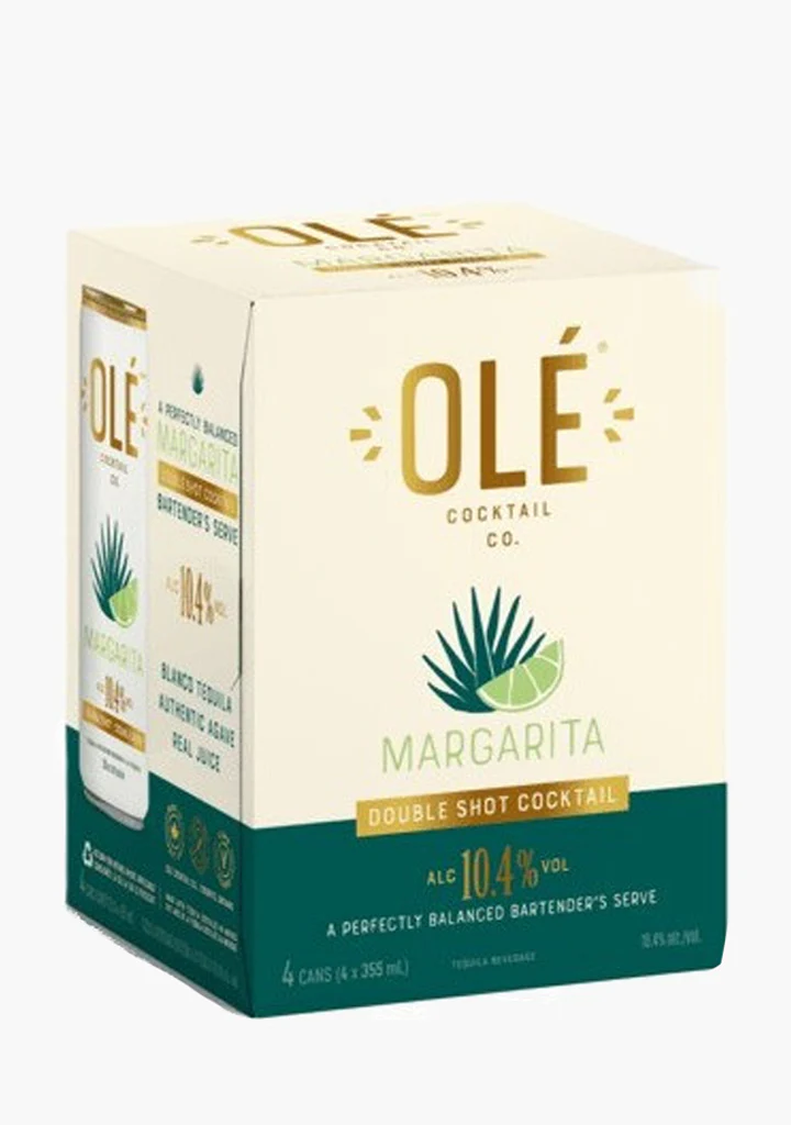 Ole Double Shot Margarita - 4x355mL