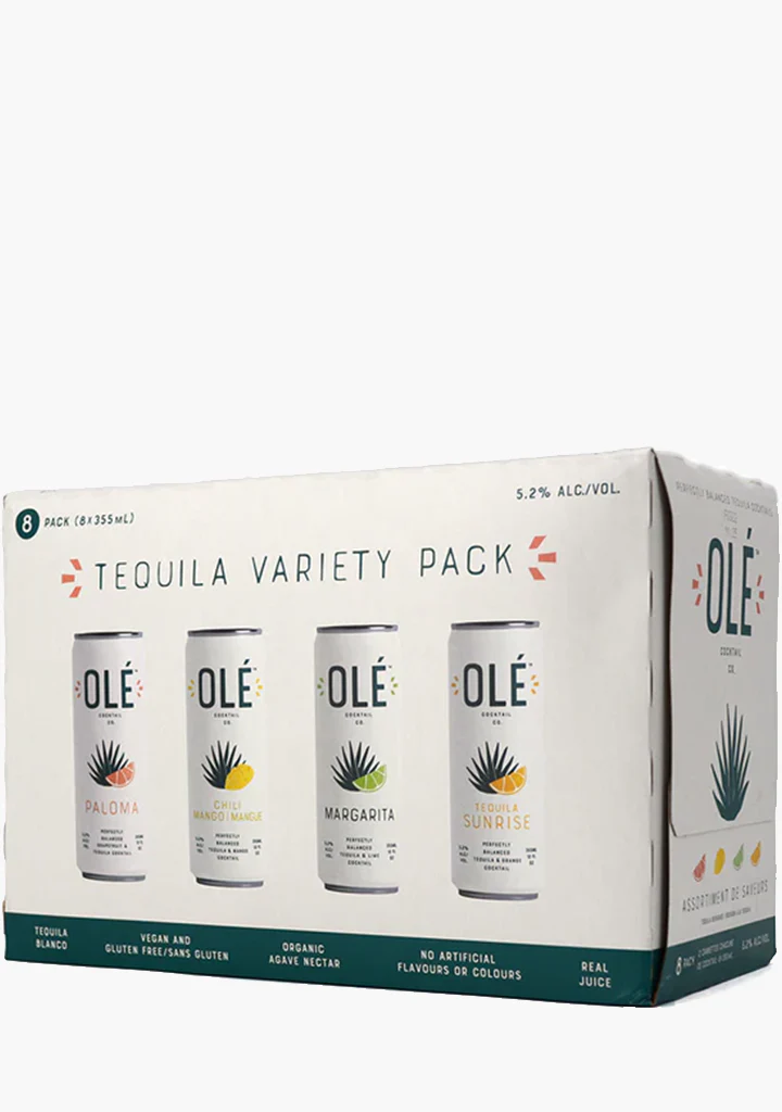 Ole Tequila Variety Pack - 8x355mL