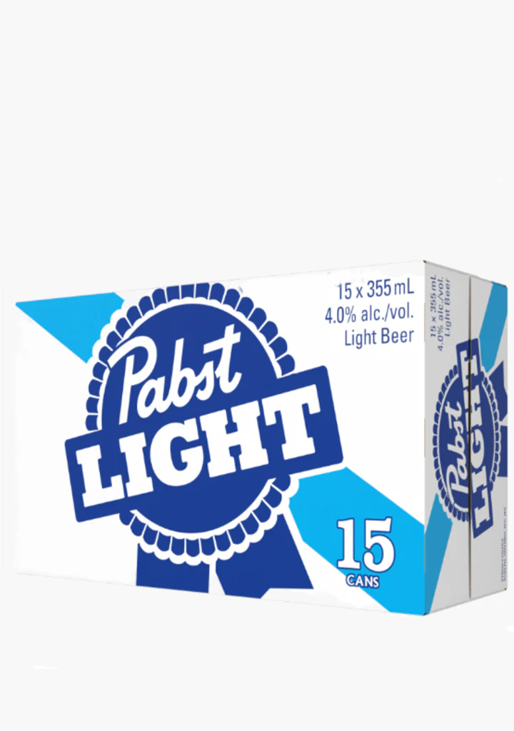 Pabst Blue Ribbon Light - 15x355mL