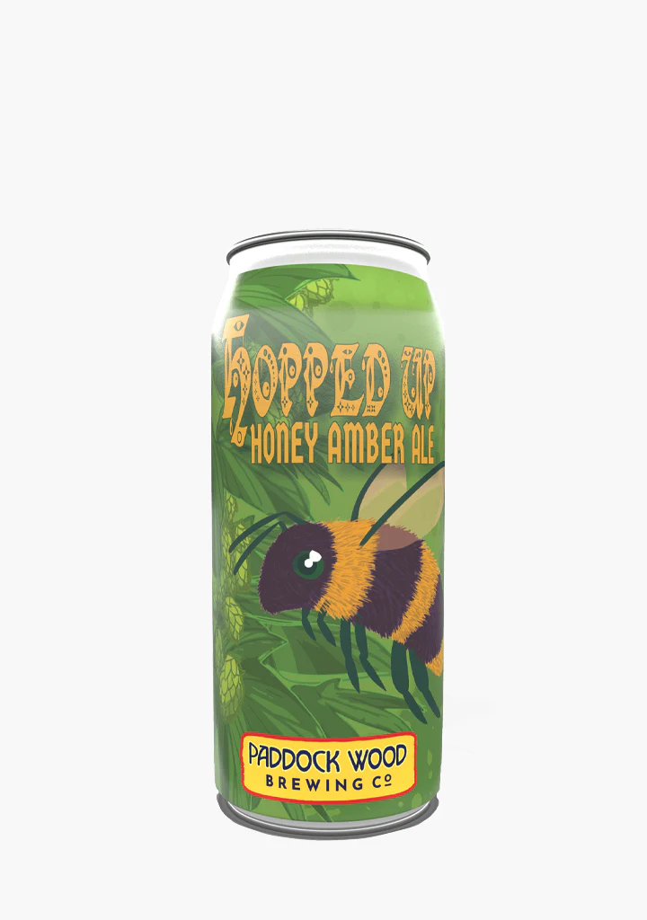 Paddock Wood Hopped Up Honey Amber Ale - 4x473ML