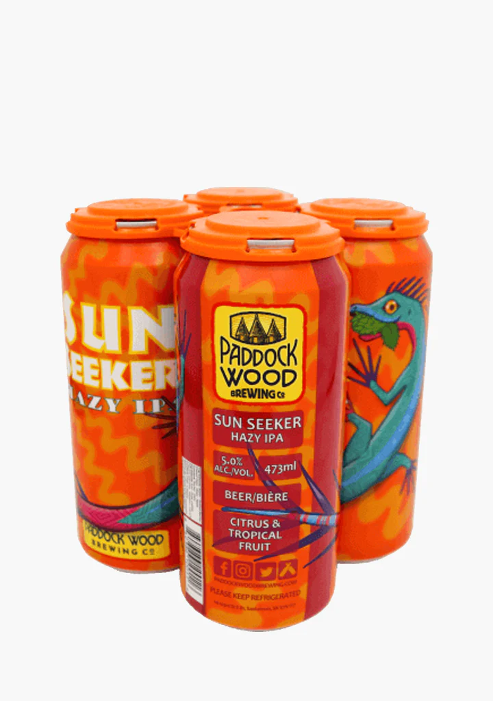 Paddock Wood Sun Seeker Hazy IPA - 4x473ML