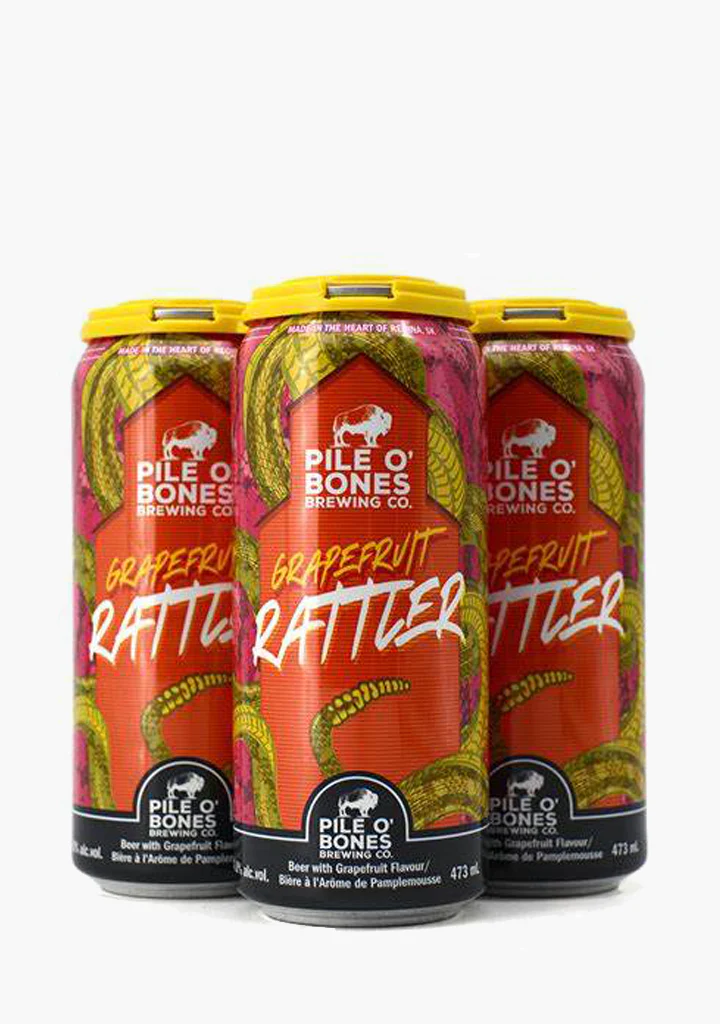 Pile O' Bones Grapefruit Rattler - 4x473ML