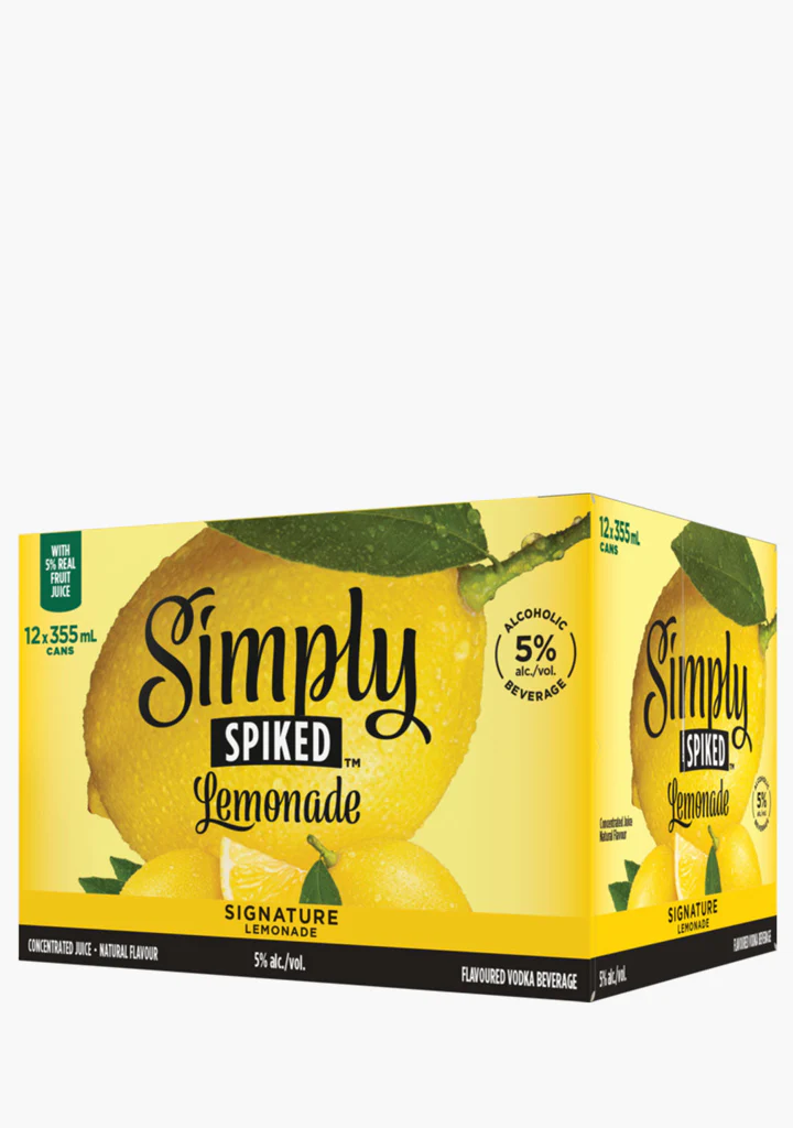 Simply Spiked Lemonade - 12x355ML