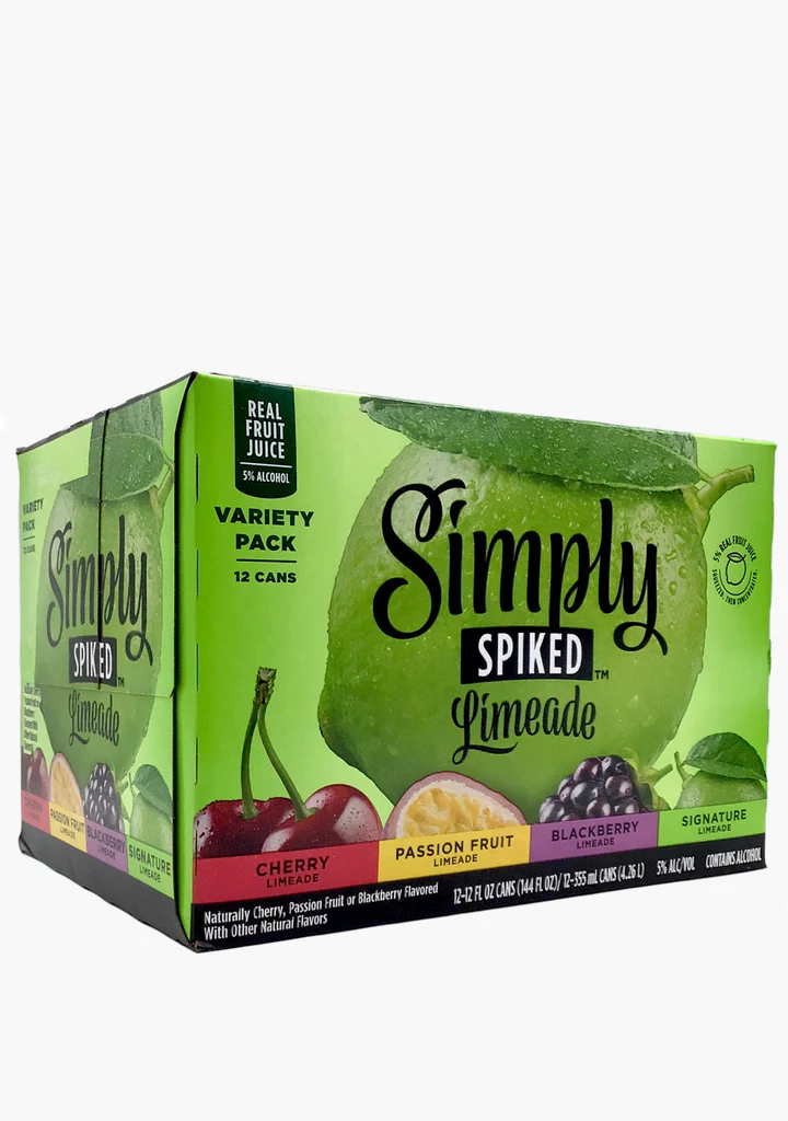 Simply Spiked Limeade Variety Pack - 12x355ML
