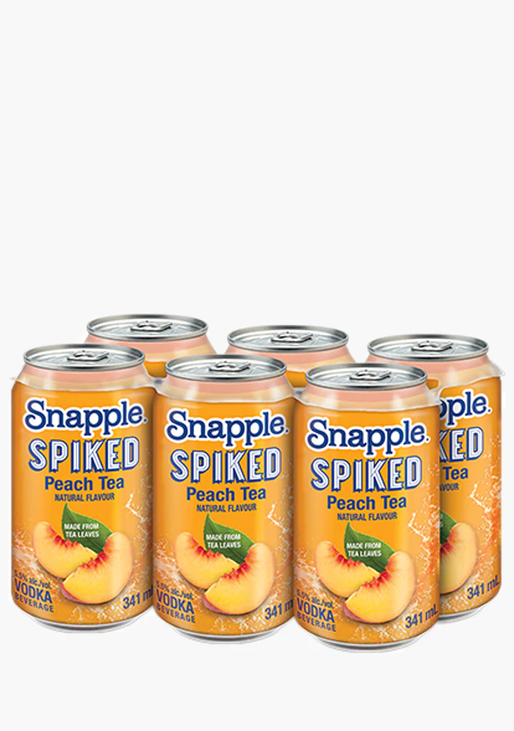 Snapple Spiked Peach Tea - 6x341ML