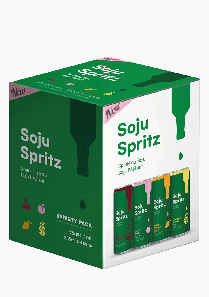 Soju Spritz Variety Pack - 4x355ML