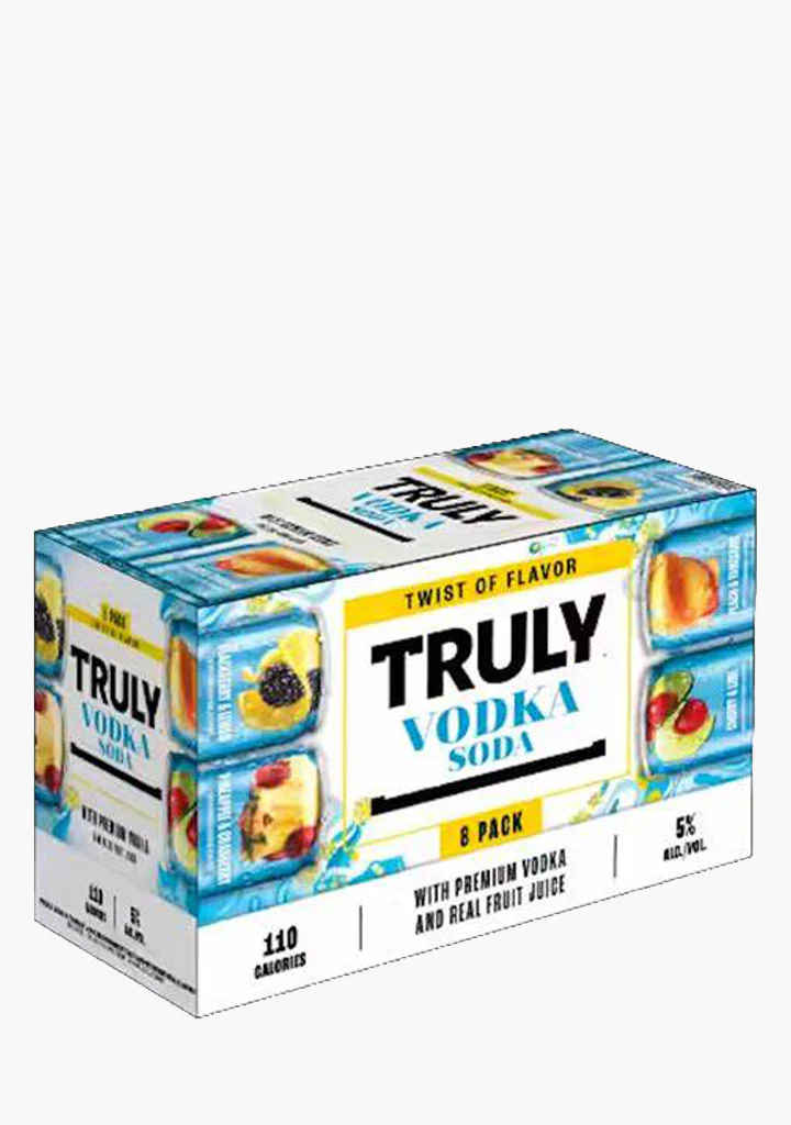 Truly Vodka Soda Variety Pack - 8 x 355ML