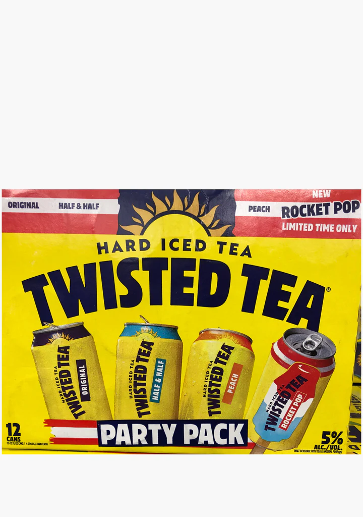 Twisted Tea Rocket Pop Party Pack - 12x355ML